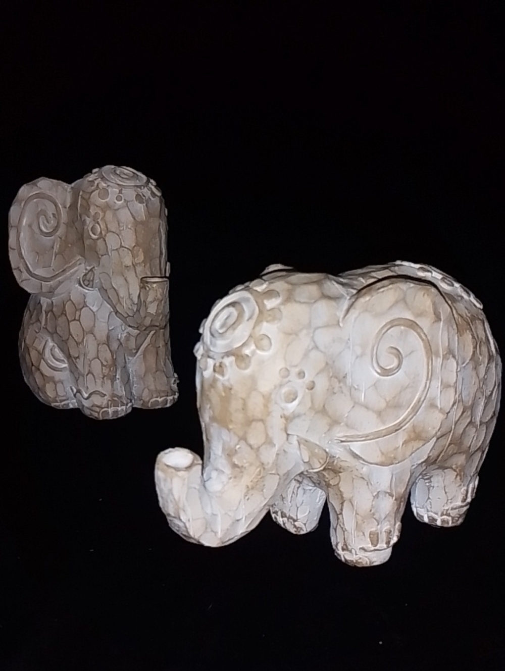 Set Of Table Decor Elephant Figurine